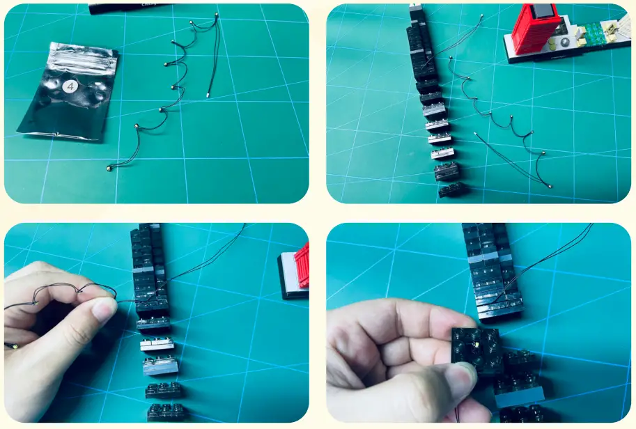 GAME OF BRICKS 21033 Light Kit for Chicago - fig10