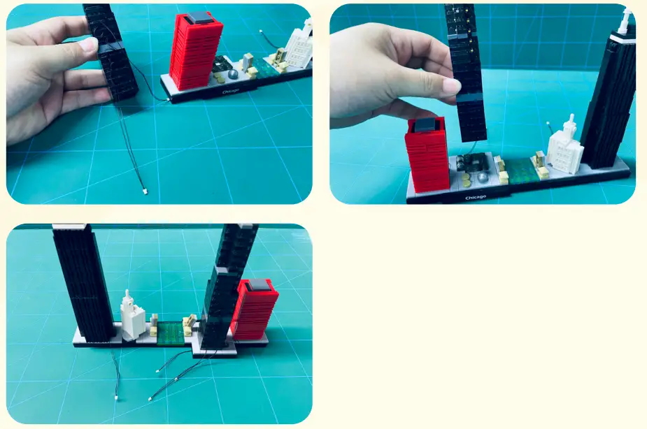 GAME OF BRICKS 21033 Light Kit for Chicago - fig12