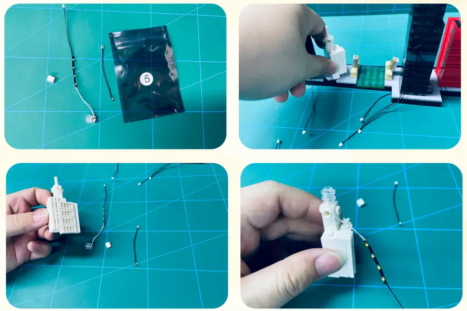 GAME OF BRICKS 21033 Light Kit for Chicago - fig13