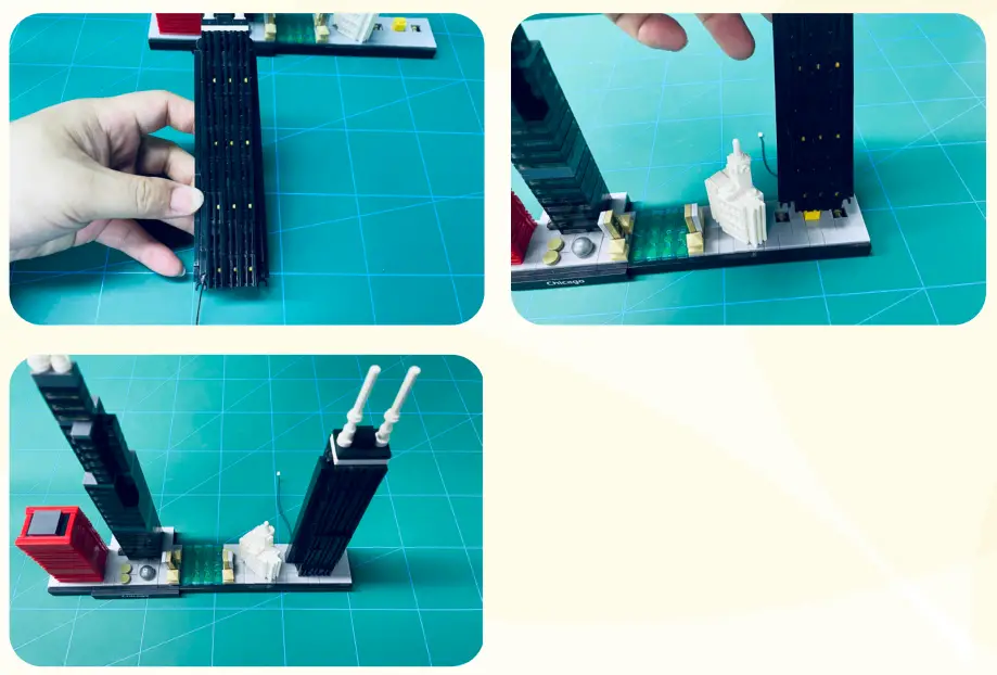 GAME OF BRICKS 21033 Light Kit for Chicago - fig3