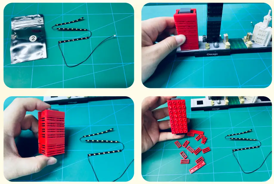 GAME OF BRICKS 21033 Light Kit for Chicago - fig4