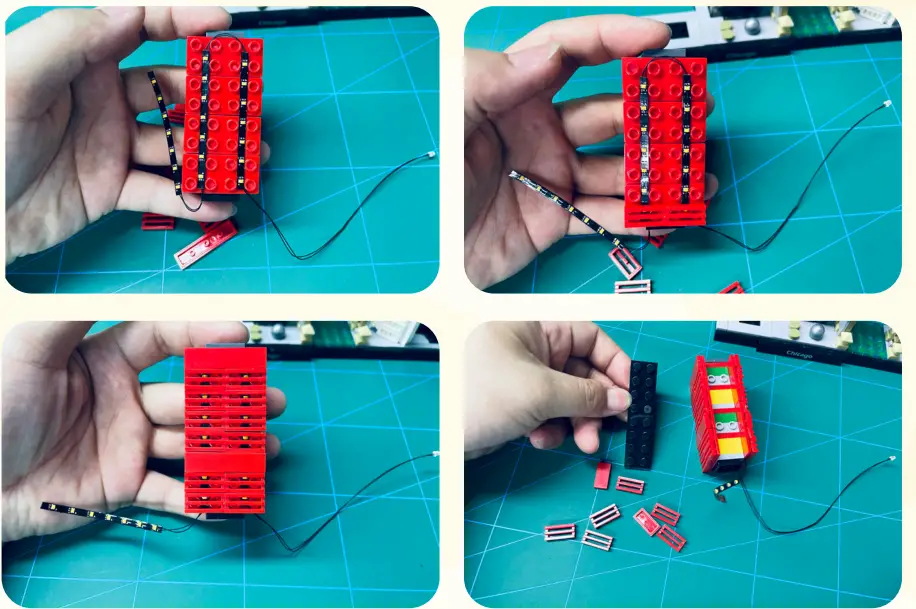 GAME OF BRICKS 21033 Light Kit for Chicago - fig5
