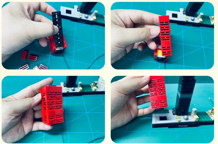 GAME OF BRICKS 21033 Light Kit for Chicago - fig6