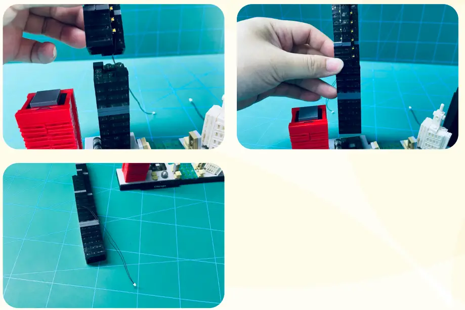 GAME OF BRICKS 21033 Light Kit for Chicago - fig9