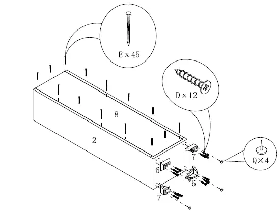 Glendale 2706GRTV 4-Piece Entertainment Centre-17