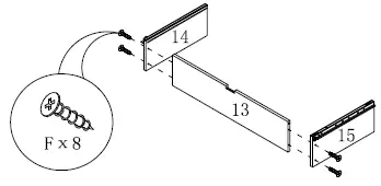 Glendale 2706GRTV 4-Piece Entertainment Centre-8