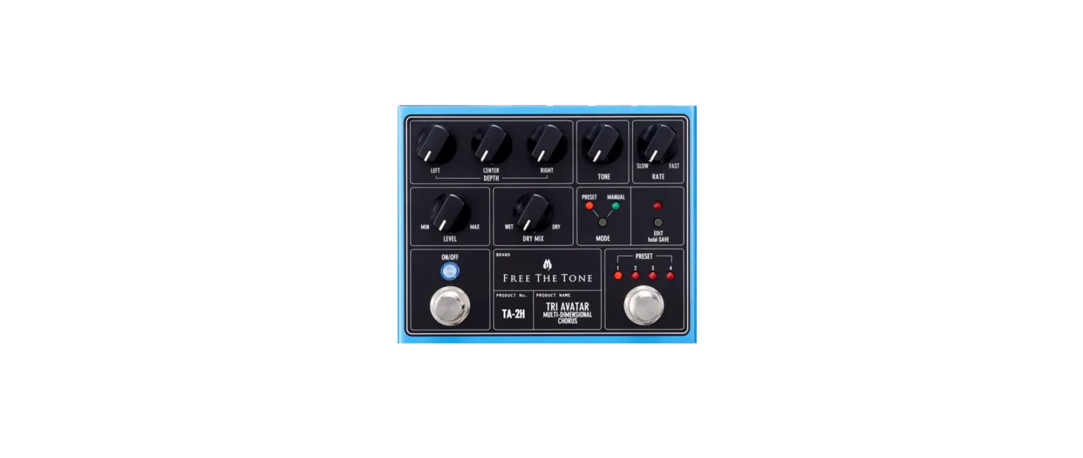Free The Tone Tri Avatar Ta-2h Multi Dimensional Chorus User Guide Free The Tone Tri Avatar Ta-2h Multi Dimensional Chorus User Guide