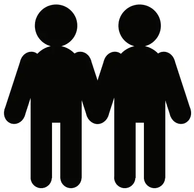 Two Persons Symbol