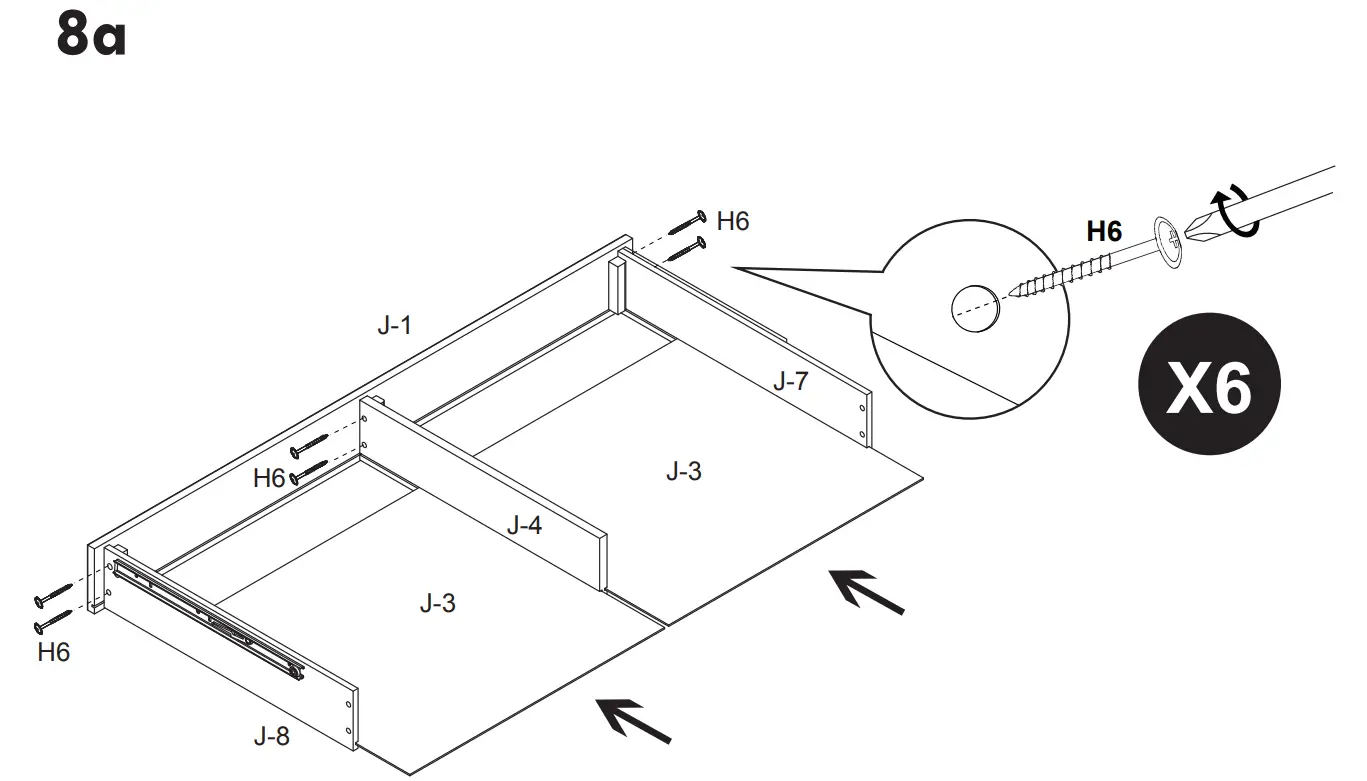 Drawer Assembly Instructions illustration