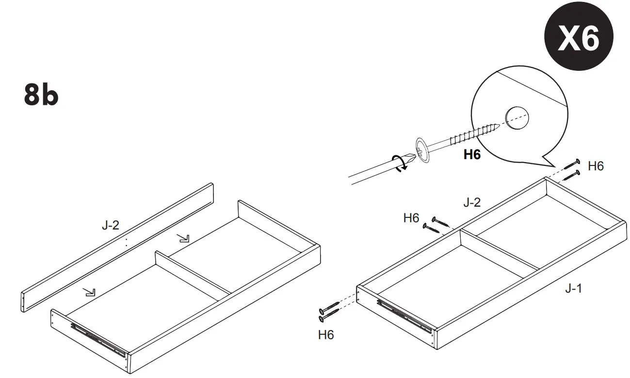 Drawer Assembly Instructions illustration