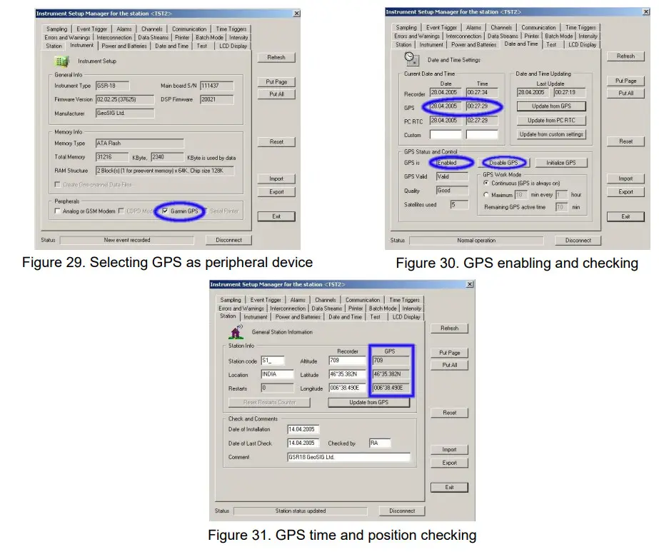 GeoSIG GMS-GPS Receiver Module - Figuire 15