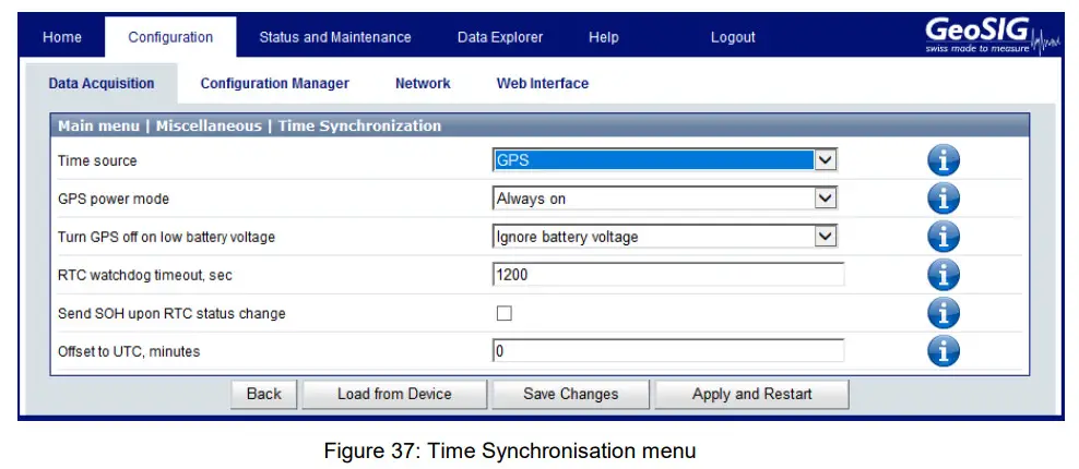GeoSIG GMS-GPS Receiver Module - Figuire 19