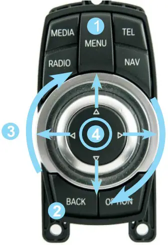 BMW i-Drive Button