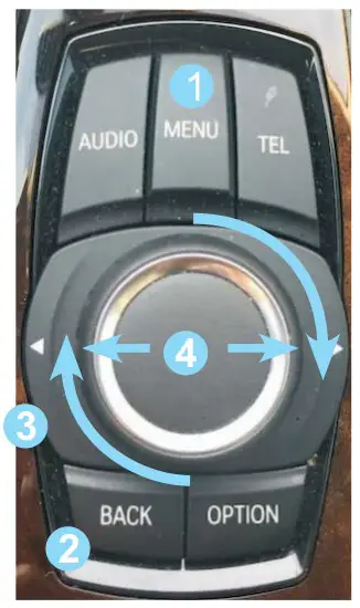 BMW i-Drive Button