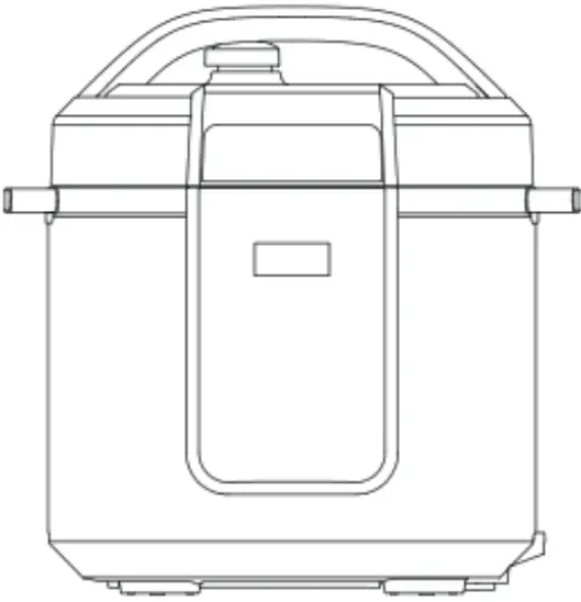 Midea MY-CS6037P Electric Pressure Cooker-fig1