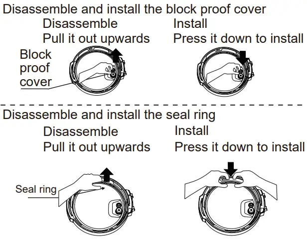 Midea MY-CS6037P Electric Pressure Cooker-fig2