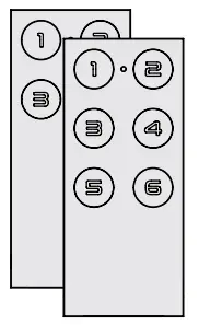inELS RF KEY 40 60 Key Fob Controller-fig1
