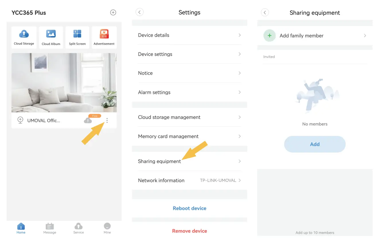 How to Add Family Members and Authorize More Users?