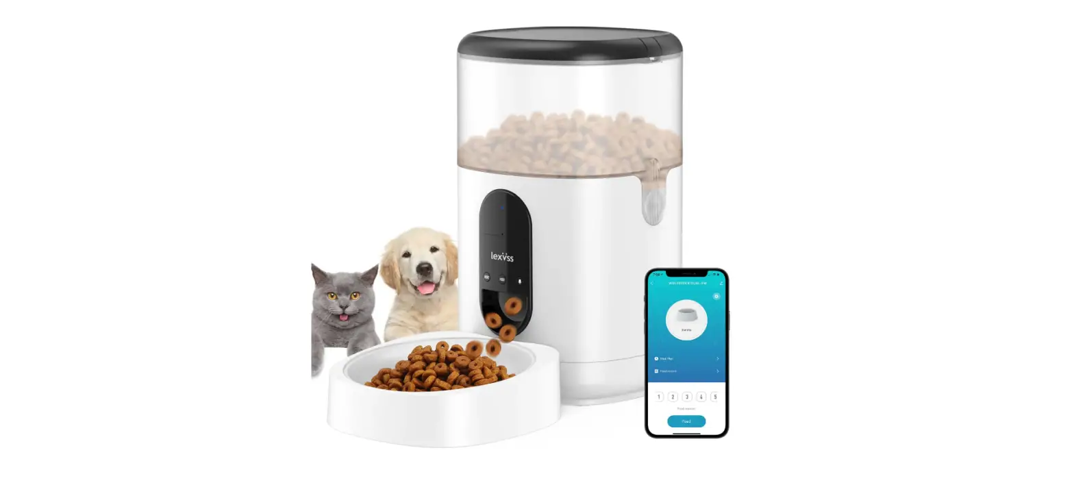 Lexvss Du4l-yw Automatic Cat-dog Feeder Dispenser User Guide Lexvss Du4l-yw Automatic Cat-dog Feeder Dispenser User Guide