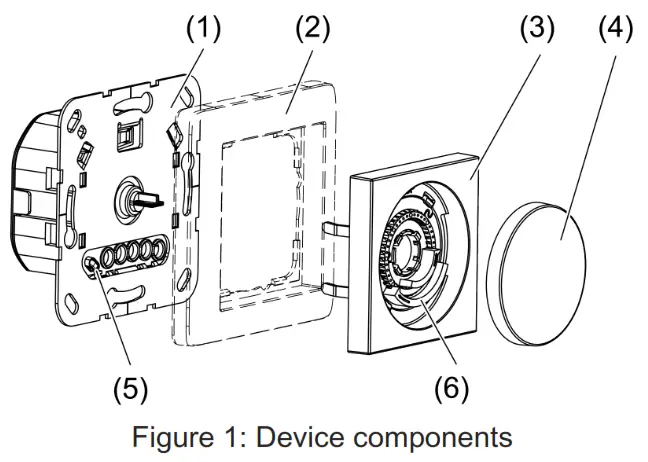 GIRA RTR 230 V Changer System 55 Pure White - fig