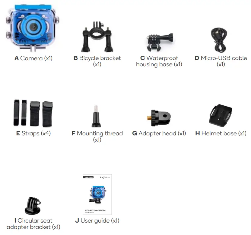 kogan KAKIACAMBLA Kids Action Camera - fig1