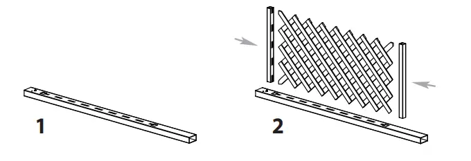 vita VA68103 Livingston Arbor Arch Installation - FIGURE 2