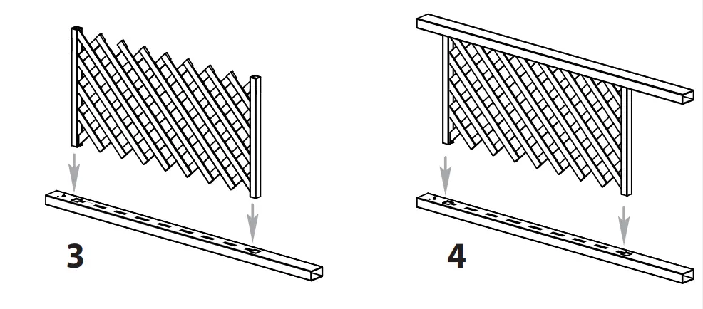 vita VA68103 Livingston Arbor Arch Installation - FIGURE 3
