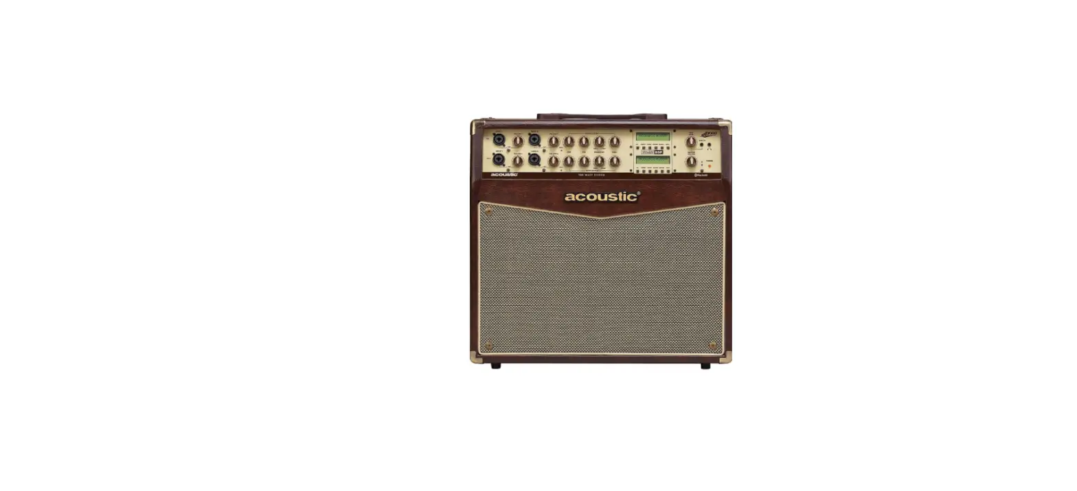 Acoustic Samples A1000 2-channel 100-watt Stereo Guitar Amplifier User Manual Acoustic Samples A1000 2-channel 100-watt Stereo Guitar Amplifier User Manual