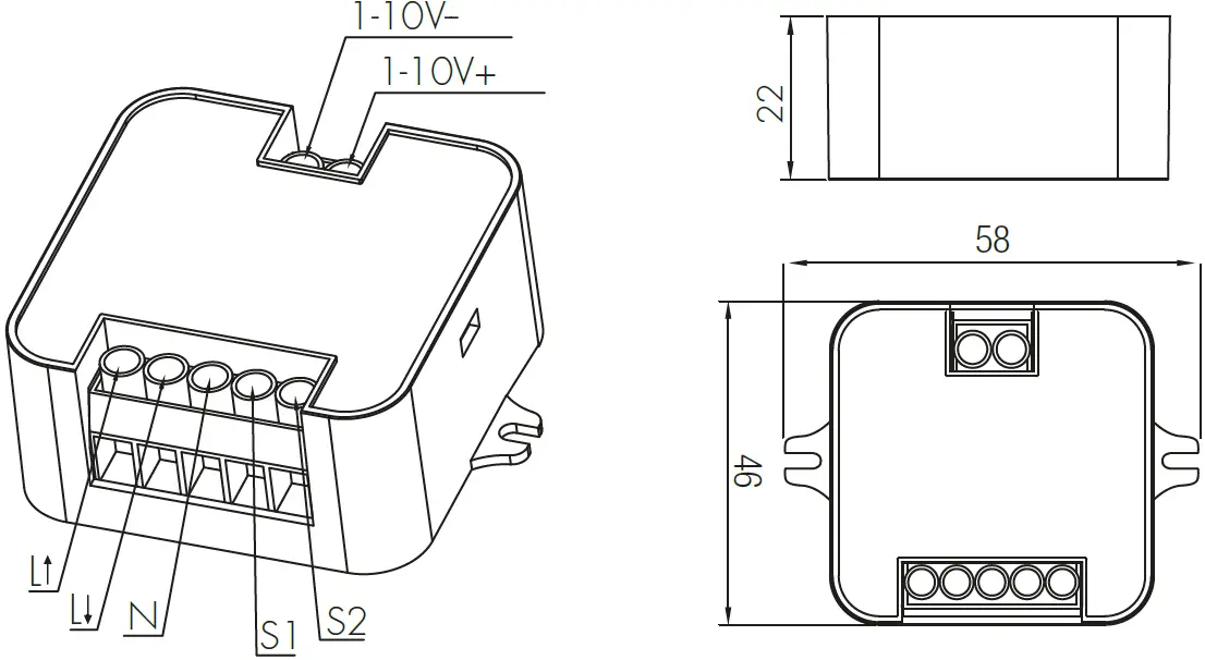 LENA LIGHTING HBTD8200V F Bluetooth Receiver Node 06