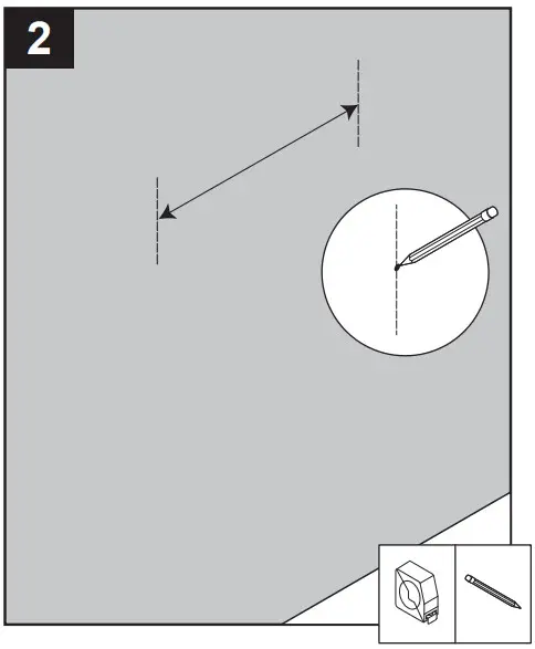 allen roth 1789MR-22-201 22-in W x 30-in H Slate Blue Rectangular Framed Bathroom Vanity Mirror - mounting hardware