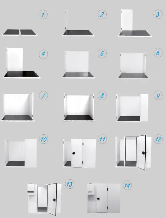 ggm gastro TKF1821E Stainless Steel Freezer Cell 3