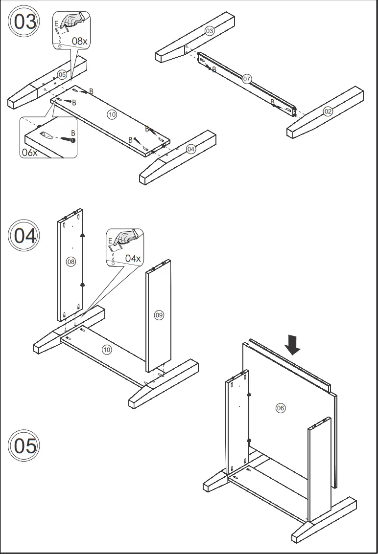 Inter Link SAS PROVENCE 1 Low Coffee Table - fig 2