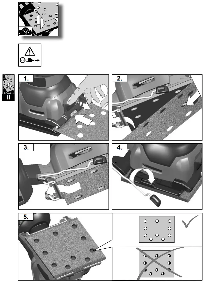 AEG FDS 140 Orbital Sander - Figure 3