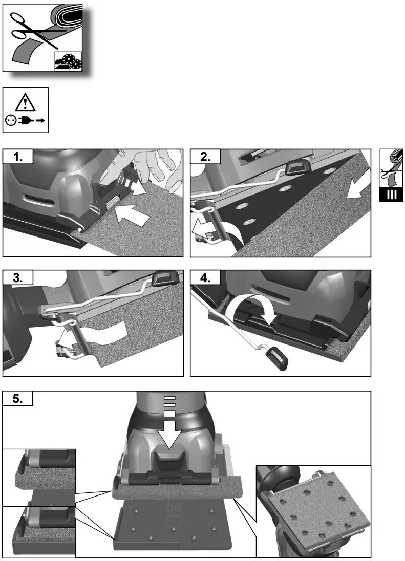 AEG FDS 140 Orbital Sander - Figure 4