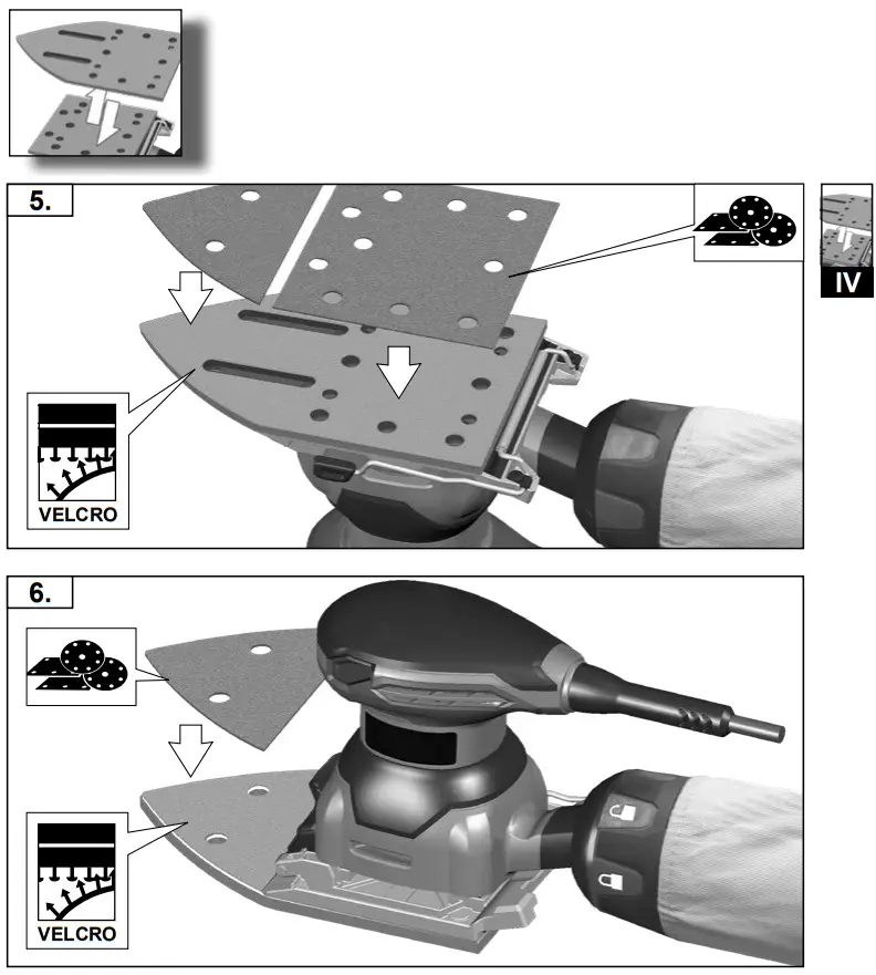 AEG FDS 140 Orbital Sander - Figure 6
