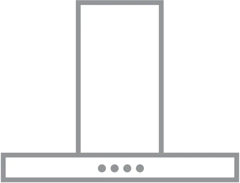 AEG DLE0630B Island Cooker Hood