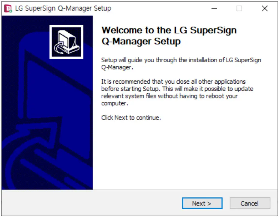 LG SuperSign Q Manager - Figure 2