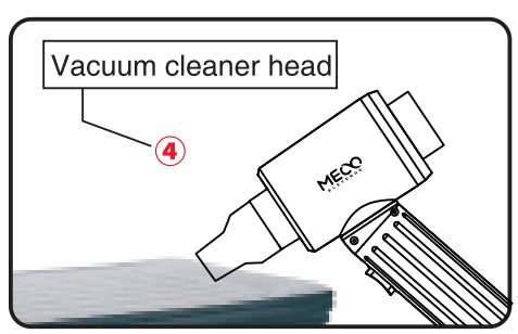 MECO ME-CR2 Air Duster Vacuum Cleaner - fig 11