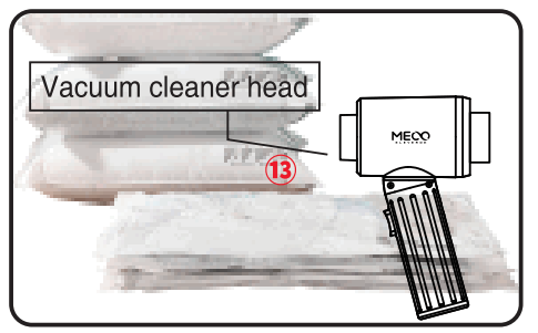 MECO ME-CR2 Air Duster Vacuum Cleaner - fig 13