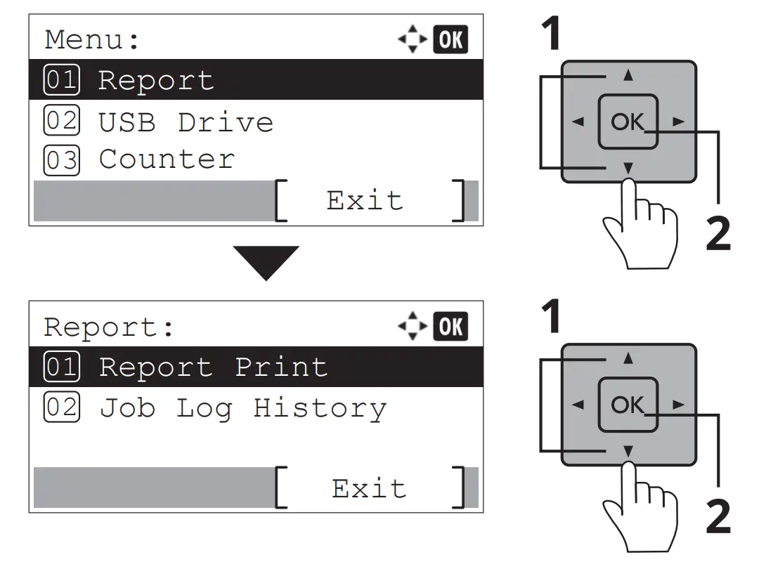 Printing a Status Page