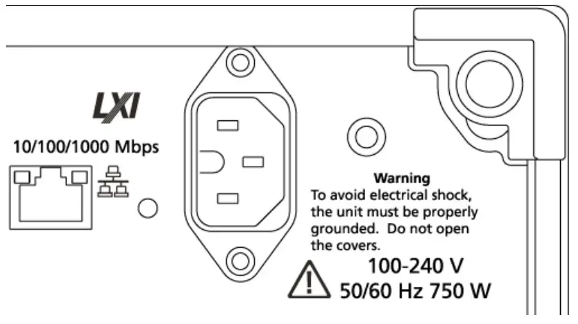 Power on the instrument