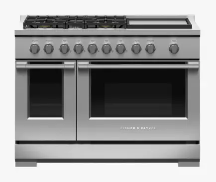 FISHER PAYKEL RGV3-485GD-N 48 Inch Gas Range