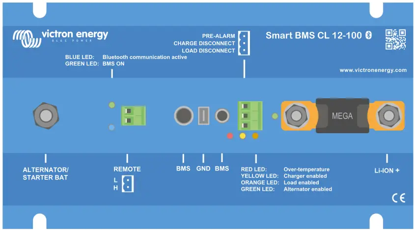 victron energy Smart BMS CL 12-100 Battery Management System -