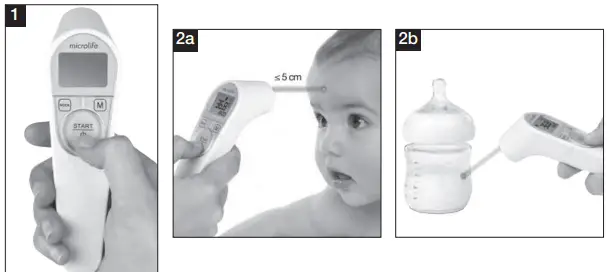 microlife NC200 Non Contact Thermometer-