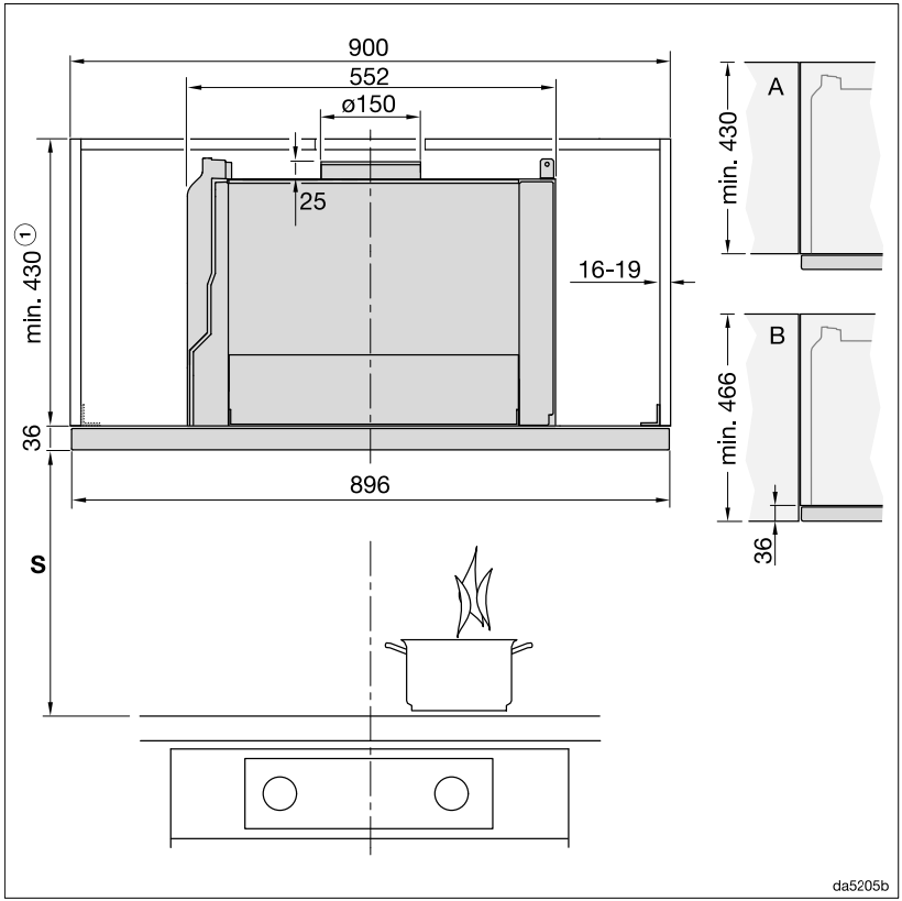 Miele DAS4630 Cooker Hood - fig 10