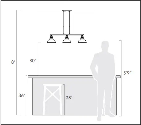 GOLDEN LIGHTING 0865-A1W Wall Sconce Light 1
