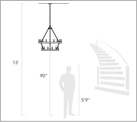 GOLDEN LIGHTING 0865-A1W Wall Sconce Light 3