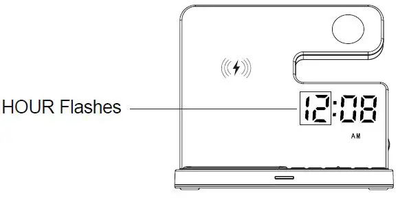 BUFFBEE-BK12-Alarm-Clock-with-Wireless-Charger-fig- (7)