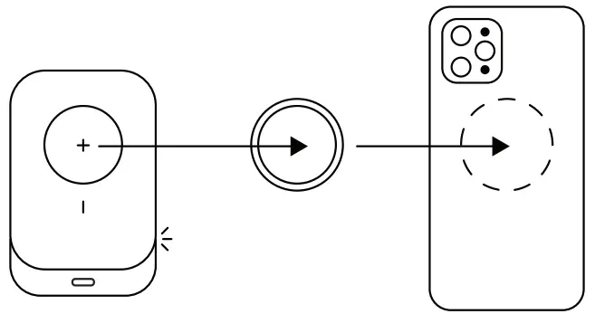 thecoopidea CP-PB26 STACK PRO 10000mAh Magnetic Wireless Power Bank - parts 3