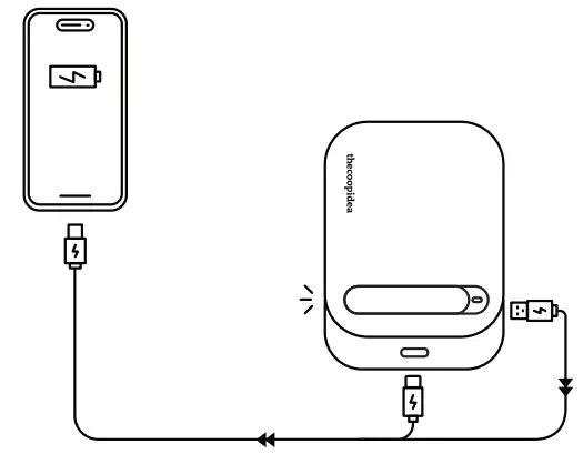 thecoopidea CP-PB26 STACK PRO 10000mAh Magnetic Wireless Power Bank - parts 4